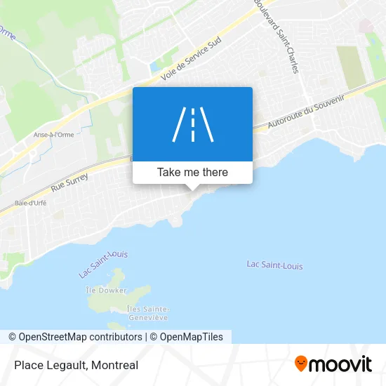Place Legault map