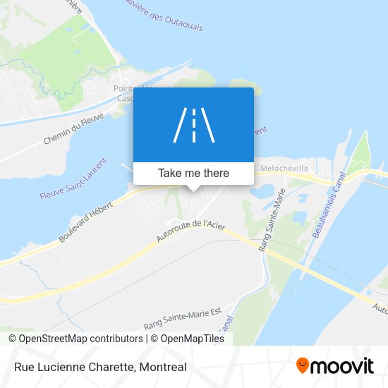 Rue Lucienne Charette map