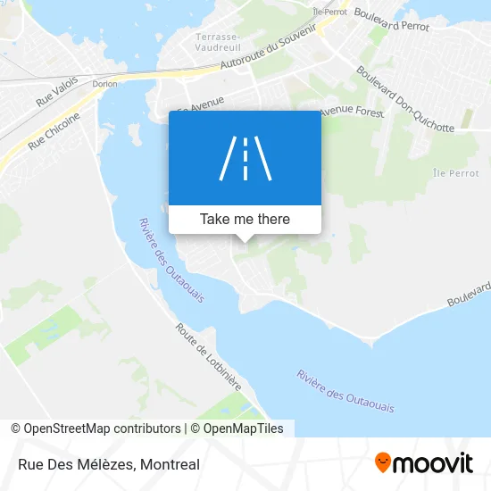 Rue Des Mélèzes map