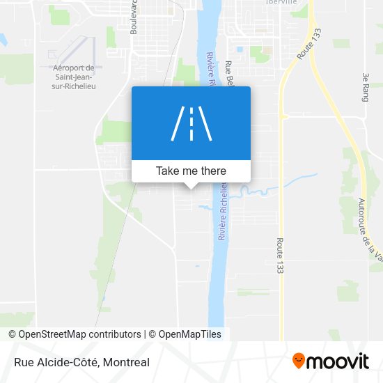 Rue Alcide-Côté map