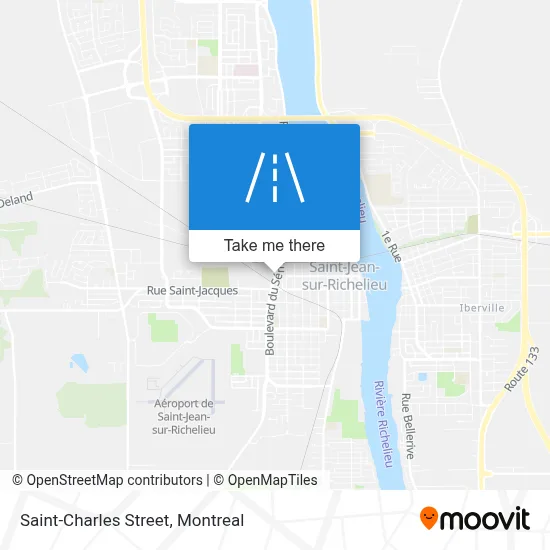 Rue Saint-Charles map