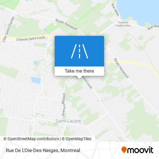 Rue De L'Oie-Des-Neiges map