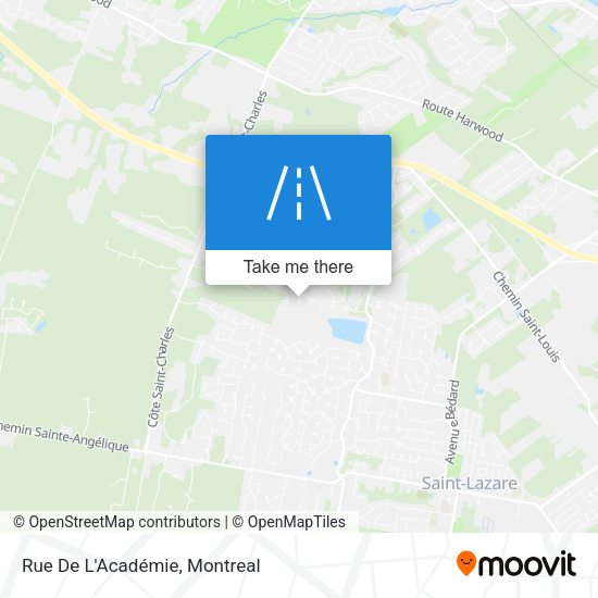 Rue De L'Académie map