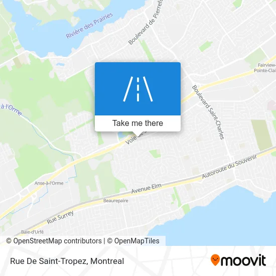 Rue De Saint-Tropez map