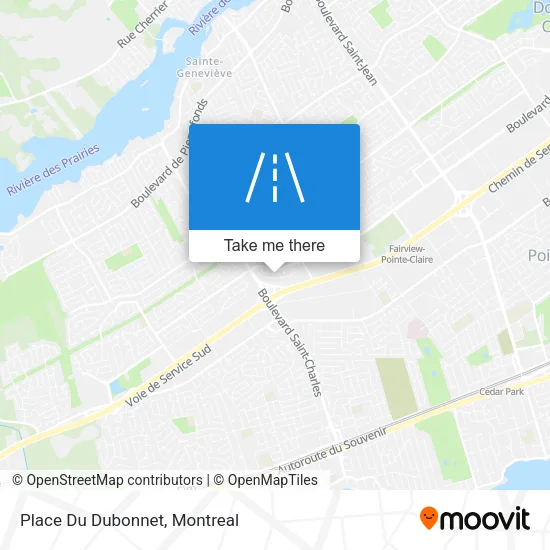 Place Du Dubonnet map