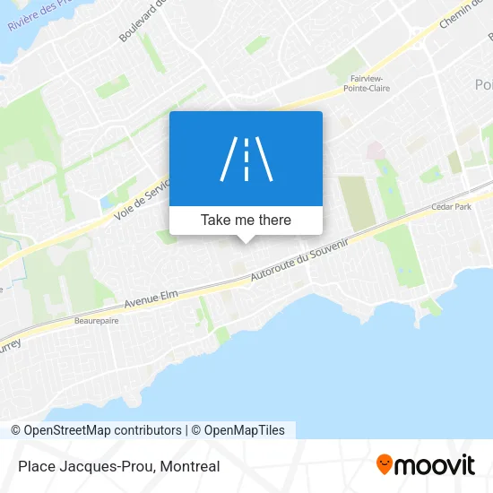 Place Jacques-Prou map