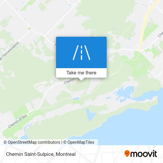 Chemin Saint-Sulpice map