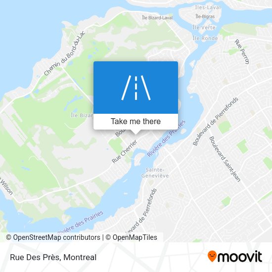 Rue Des Près map