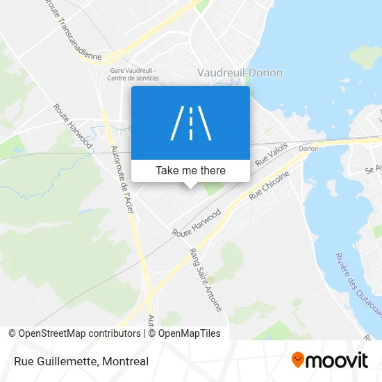 Rue Guillemette map