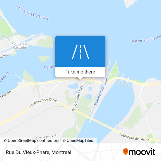 Rue Du Vieux-Phare map