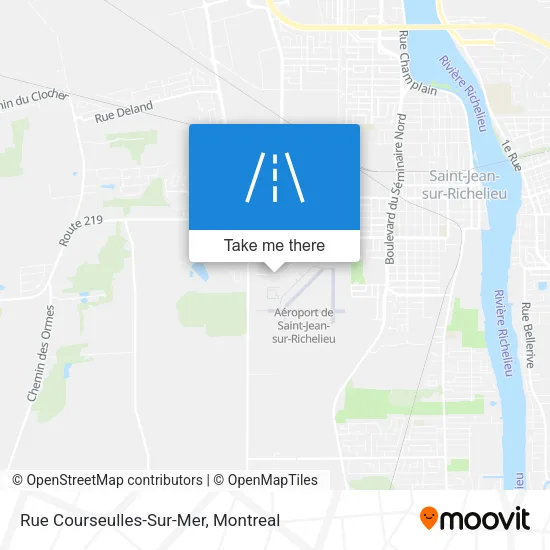 Rue Courseulles-Sur-Mer map