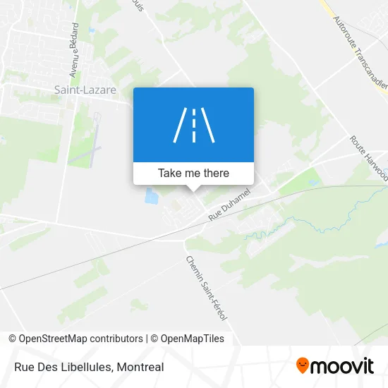 Rue Des Libellules map