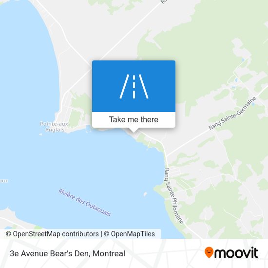 3e Avenue Bear's Den map