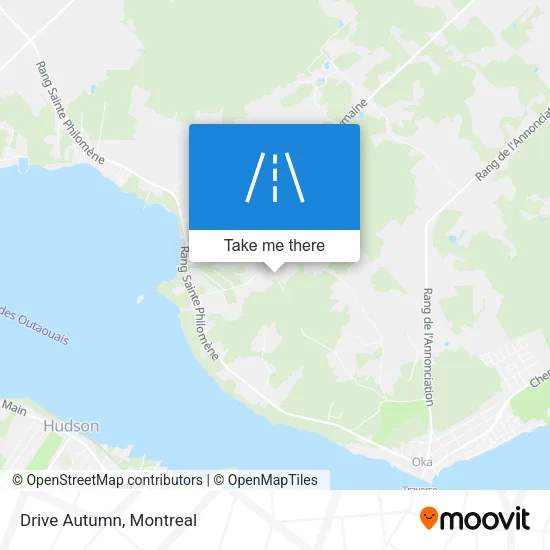 Drive Autumn map