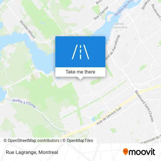 Rue Lagrange map