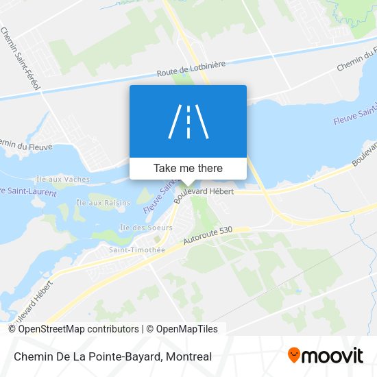 Chemin De La Pointe-Bayard map