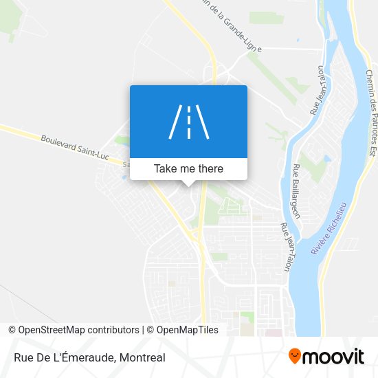 Rue De L'Émeraude map