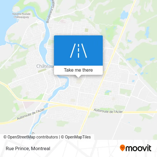 Rue Prince map