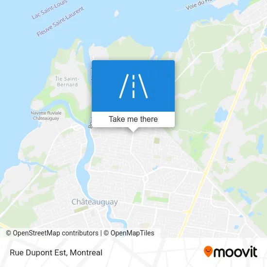 Rue Dupont Est map
