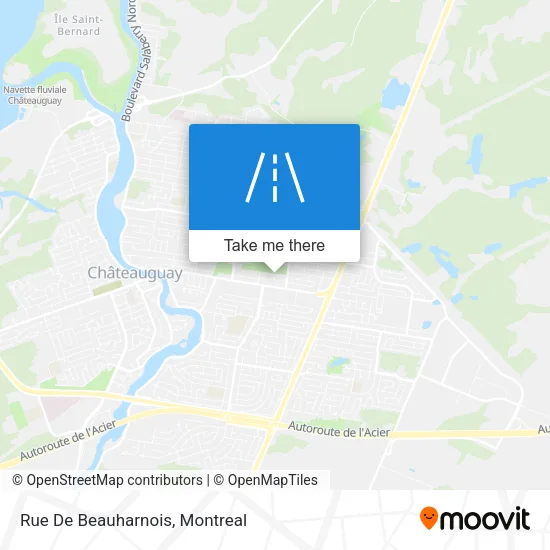 Rue De Beauharnois map