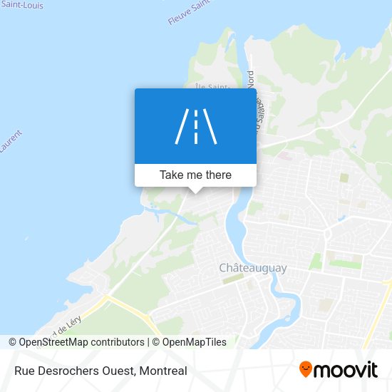 Rue Desrochers Ouest map