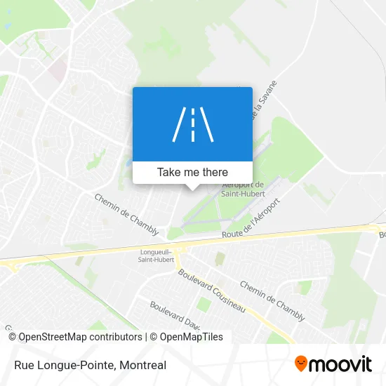 Rue Longue-Pointe map