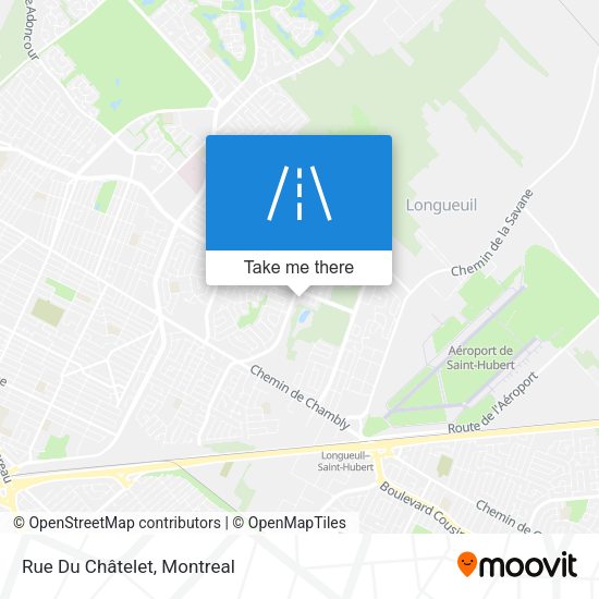 Rue Du Châtelet map