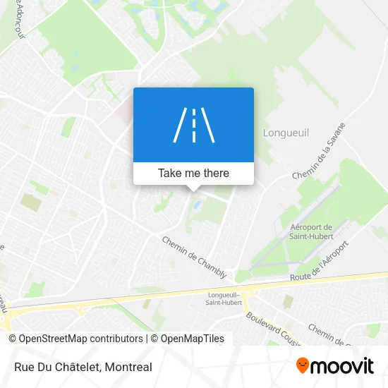 Rue Du Châtelet map