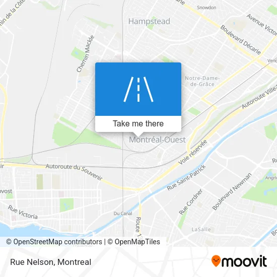 Rue Nelson map