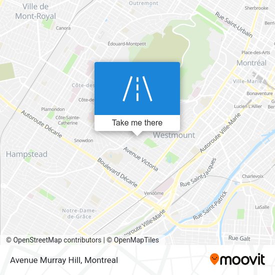 Avenue Murray Hill map