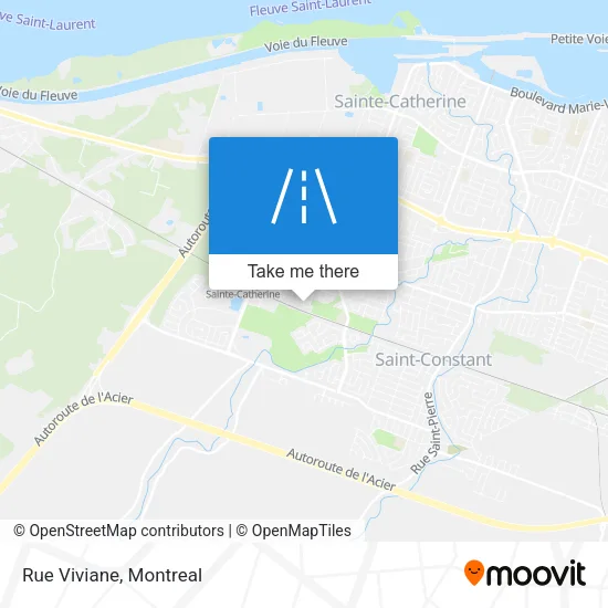 Rue Viviane map