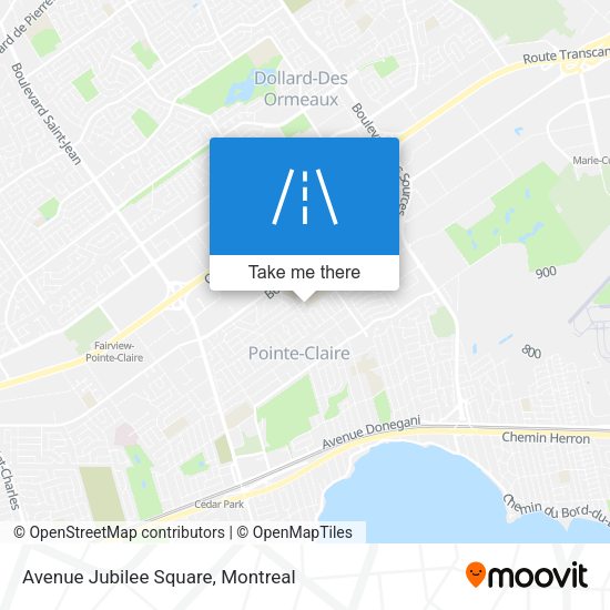 Avenue Jubilee Square map