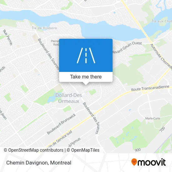 Chemin Davignon map