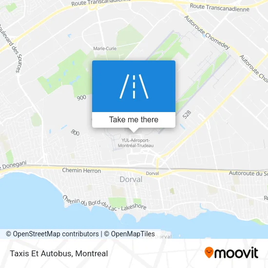 Taxis Et Autobus map