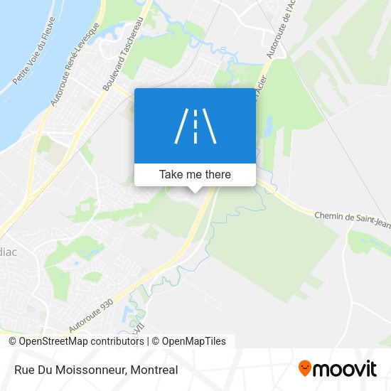 Rue Du Moissonneur map