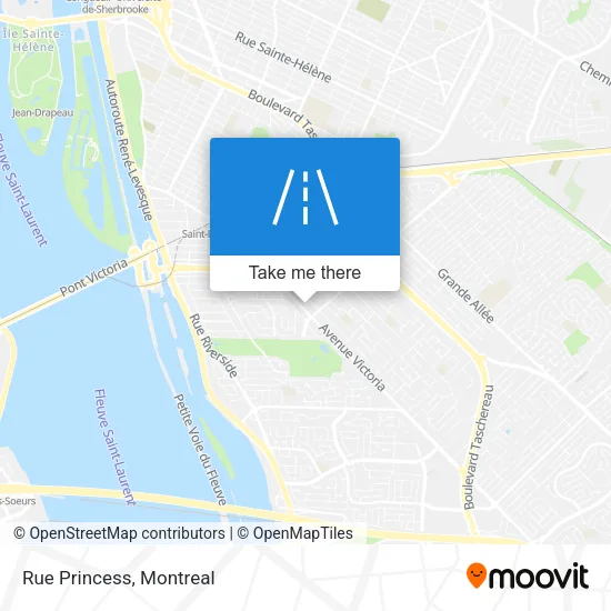 Rue Princess map