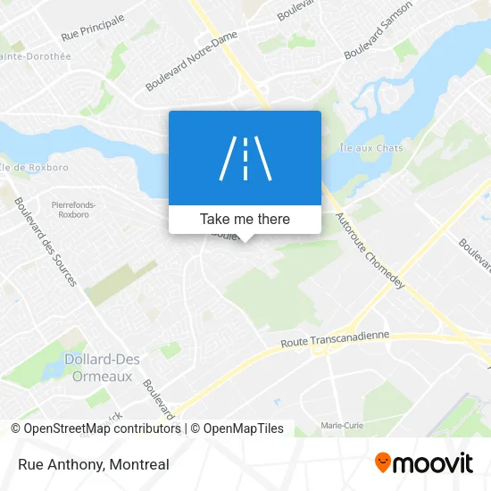 Rue Anthony map