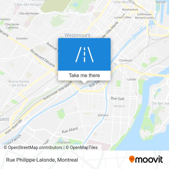 Rue Philippe-Lalonde map