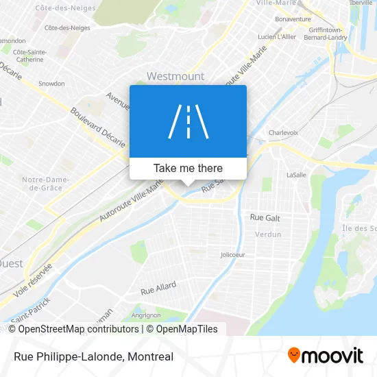 Rue Philippe-Lalonde map