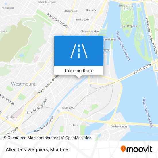 Allée Des Vraquiers map