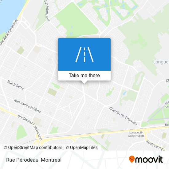 Rue Pérodeau map