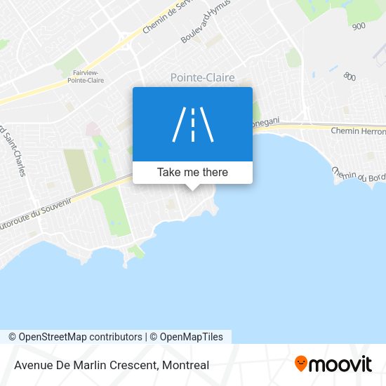 Avenue De Marlin Crescent map