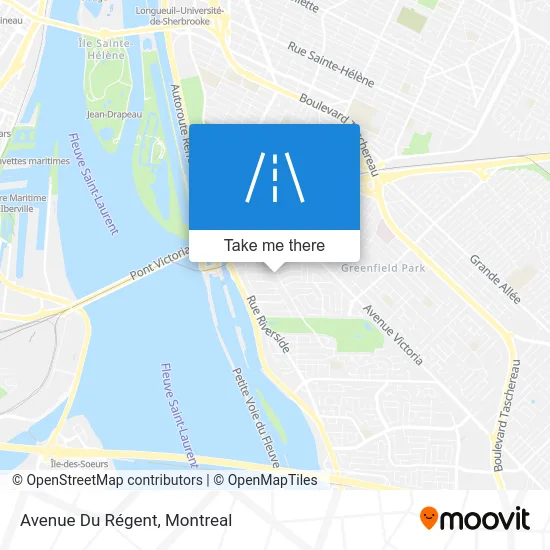 Avenue Du Régent map