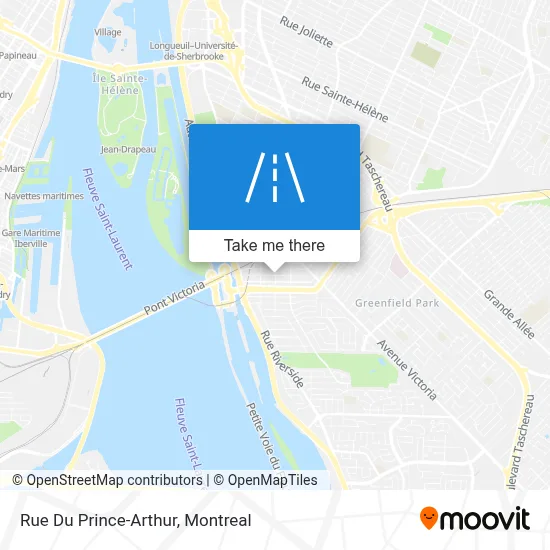 Rue Du Prince-Arthur map