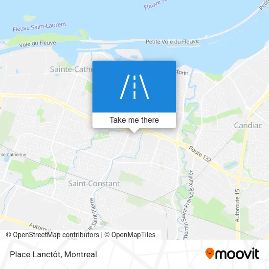 Place Lanctôt map