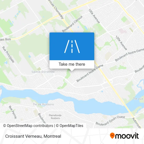 Croissant Verneau map