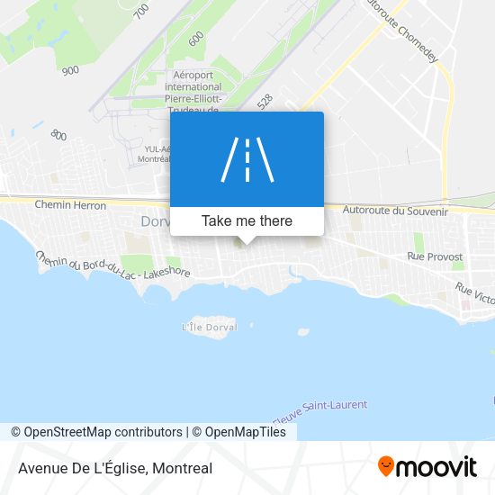Avenue De L'Église map