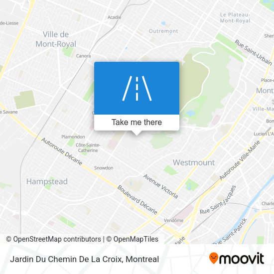 Jardin Du Chemin De La Croix map