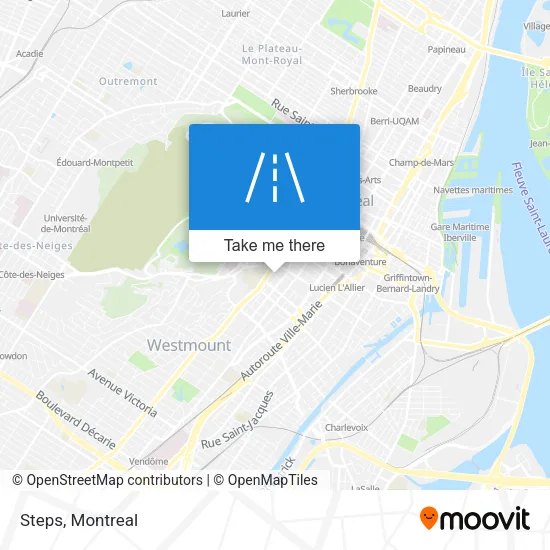 Steps map