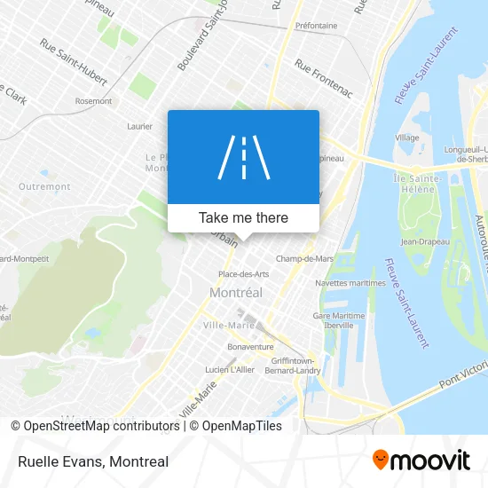 Ruelle Evans map
